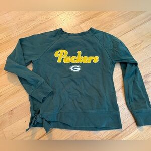 Girls Green Bay packers 10-12 sweater